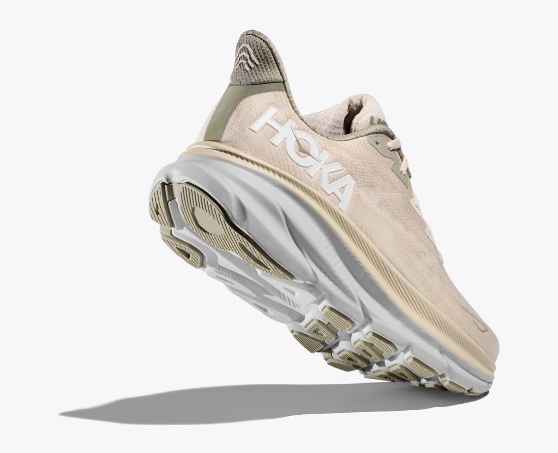 Hoka Men's Clifton 9 Oak Milk Barley – Orleans Shoe Co.