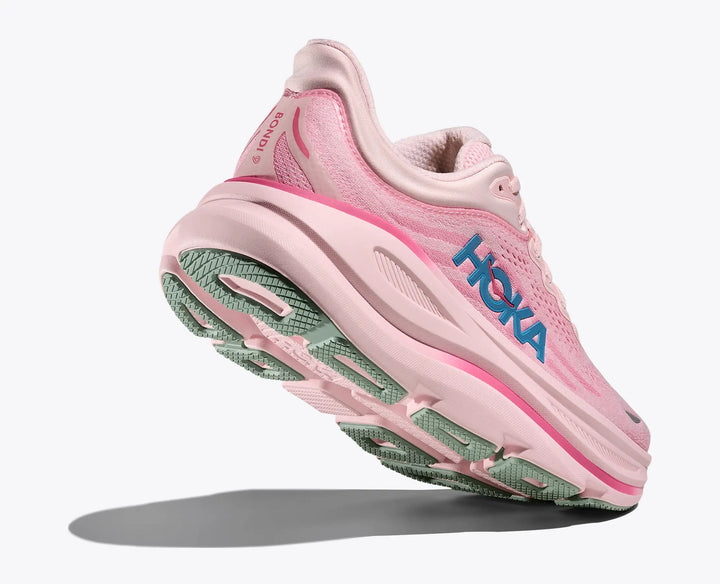 Hoka Women's Bondi 9 Rose Tea Petal - Orleans Shoe Co.