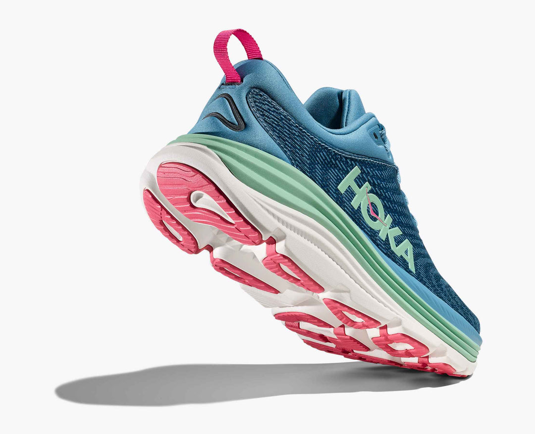 Hoka Women's Gaviota 5 Alpine Blue Jadeite - Orleans Shoe Co.