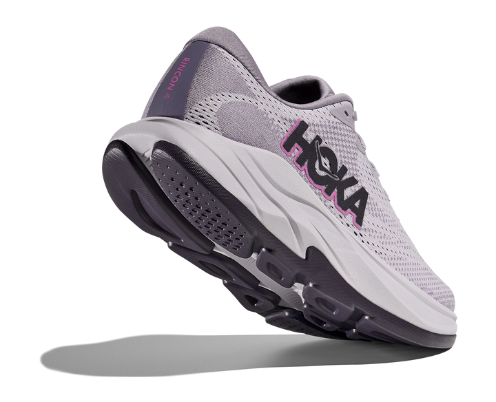 Hoka Women's Rincon 4 Grey Skies Foggy Grey