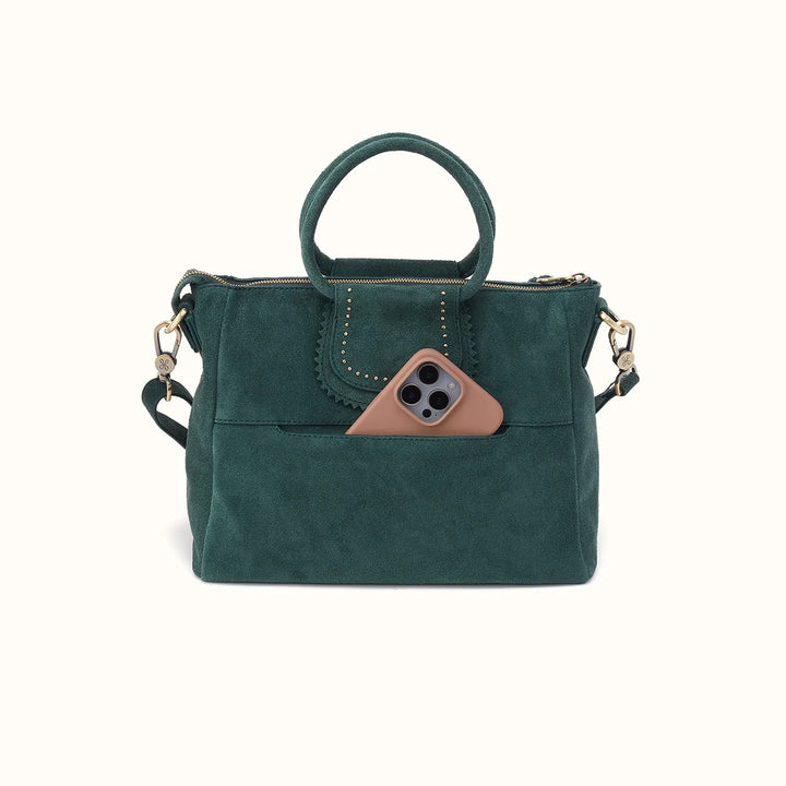 Hobo Sheila Medium Satchel Pine Needle