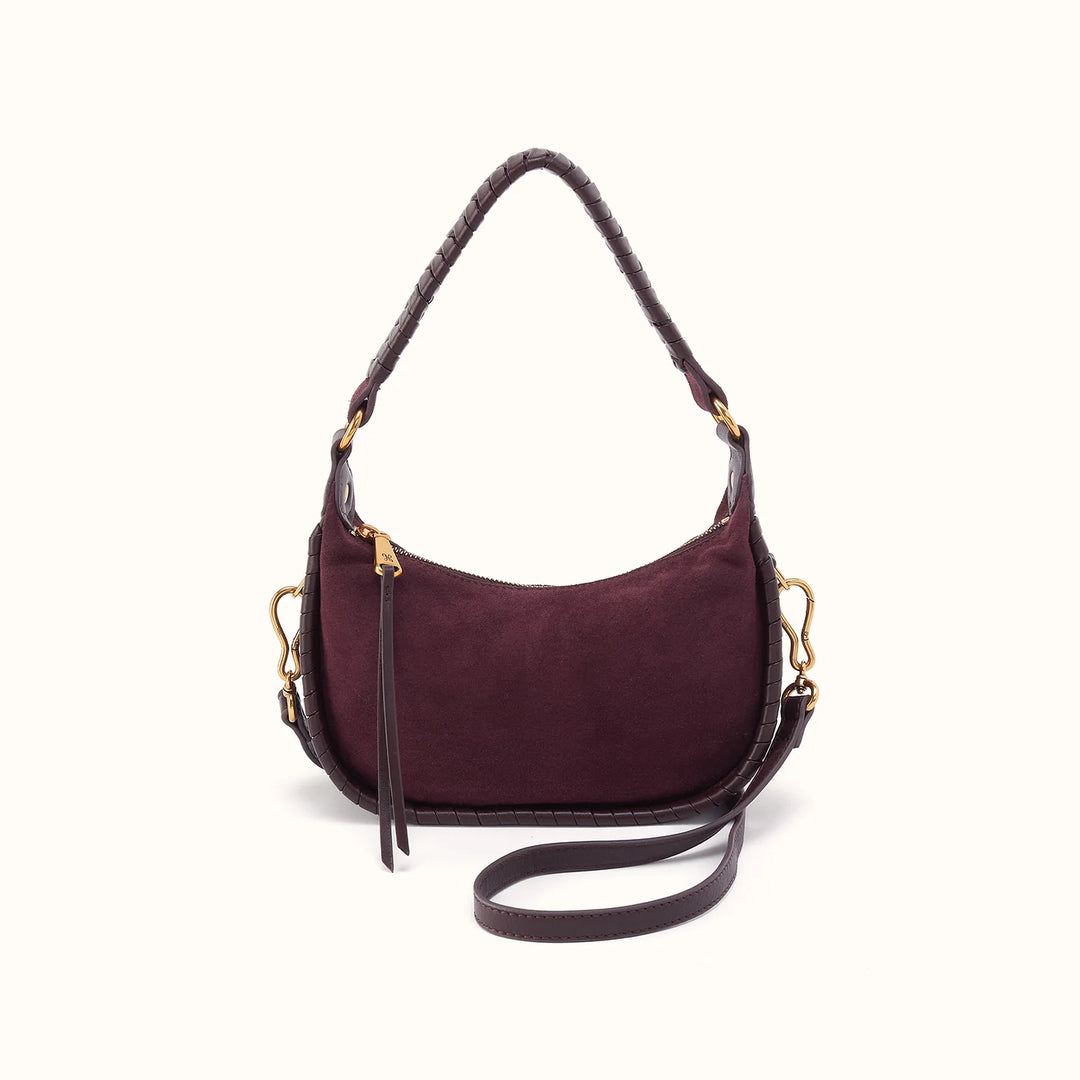 Hobo Mia Crescent Small Hobo Dark Cherry