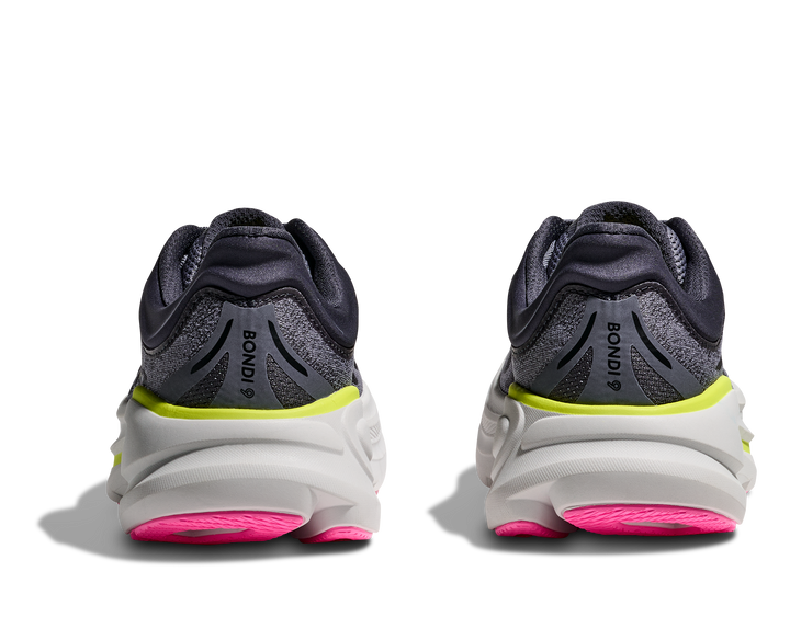 Hoka Women's Bondi 9 Charcoal Grey Grey Skies