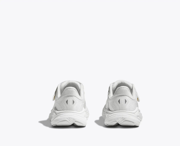 Hoka Little Kids Clifton 10 White White