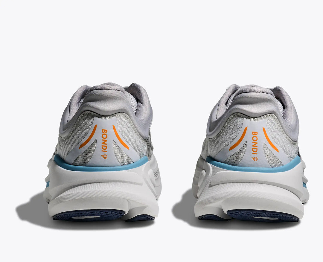 Hoka Men's Bondi 9 Stardust Cosmic Grey - Orleans Shoe Co.