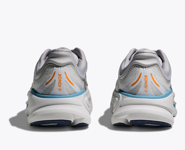 Hoka Men's Bondi 9 Stardust Cosmic Grey - Orleans Shoe Co.