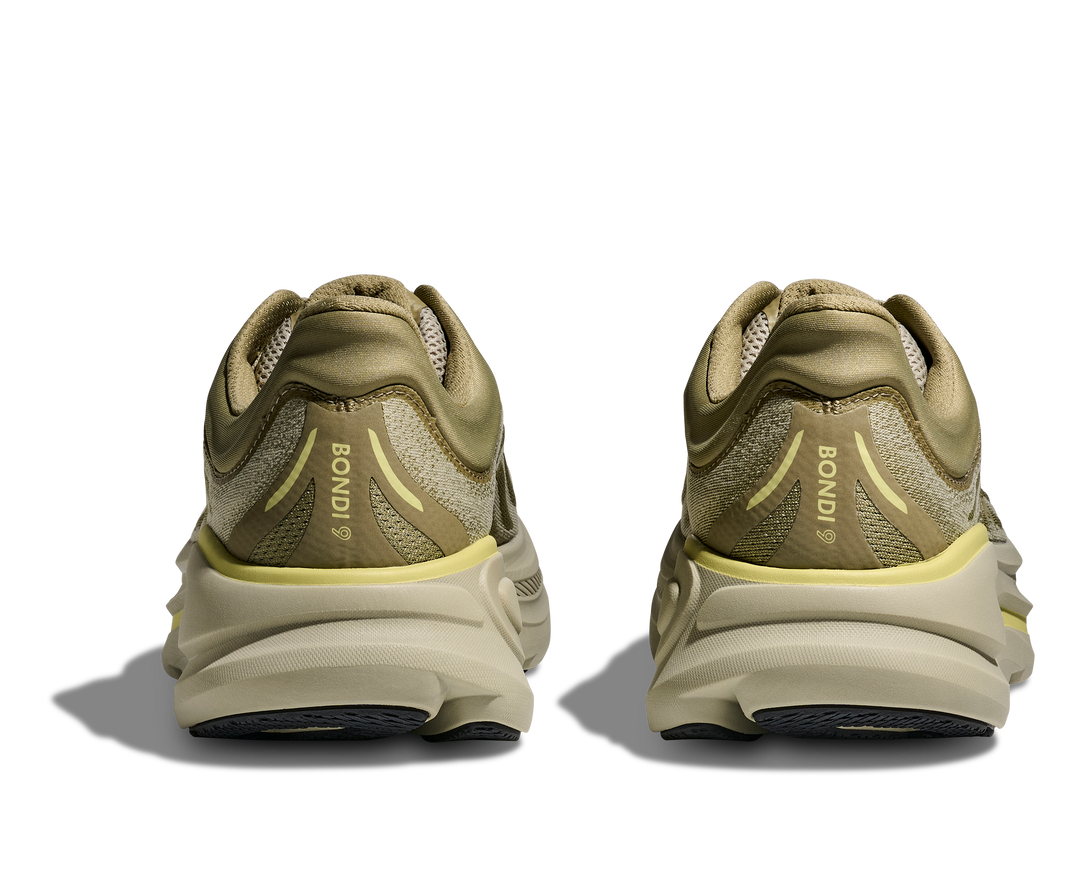 Hoka Men's Bondi 9 Grassland Oyster Mushroom