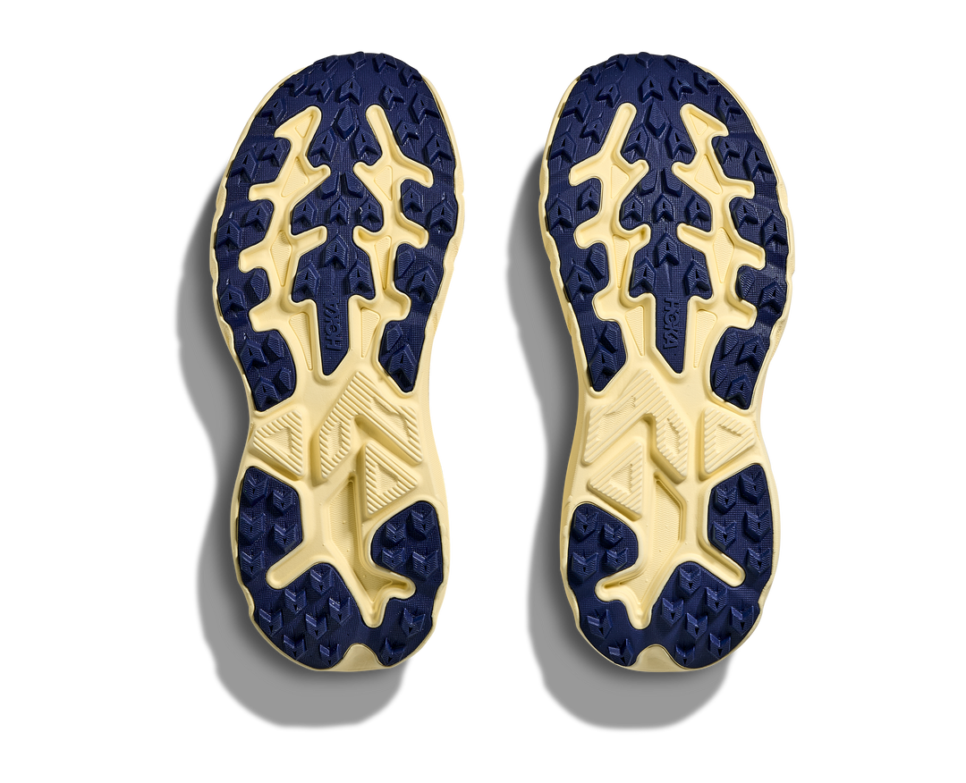 Hoka Women's Challenger 8 Vintage Yellow Midnight Blue - Orleans Shoe Co.