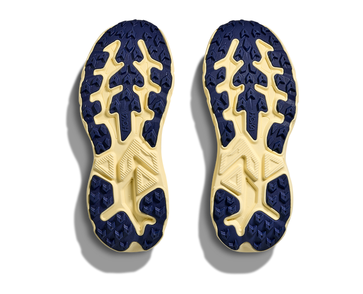 Hoka Women's Challenger 8 Vintage Yellow Midnight Blue - Orleans Shoe Co.