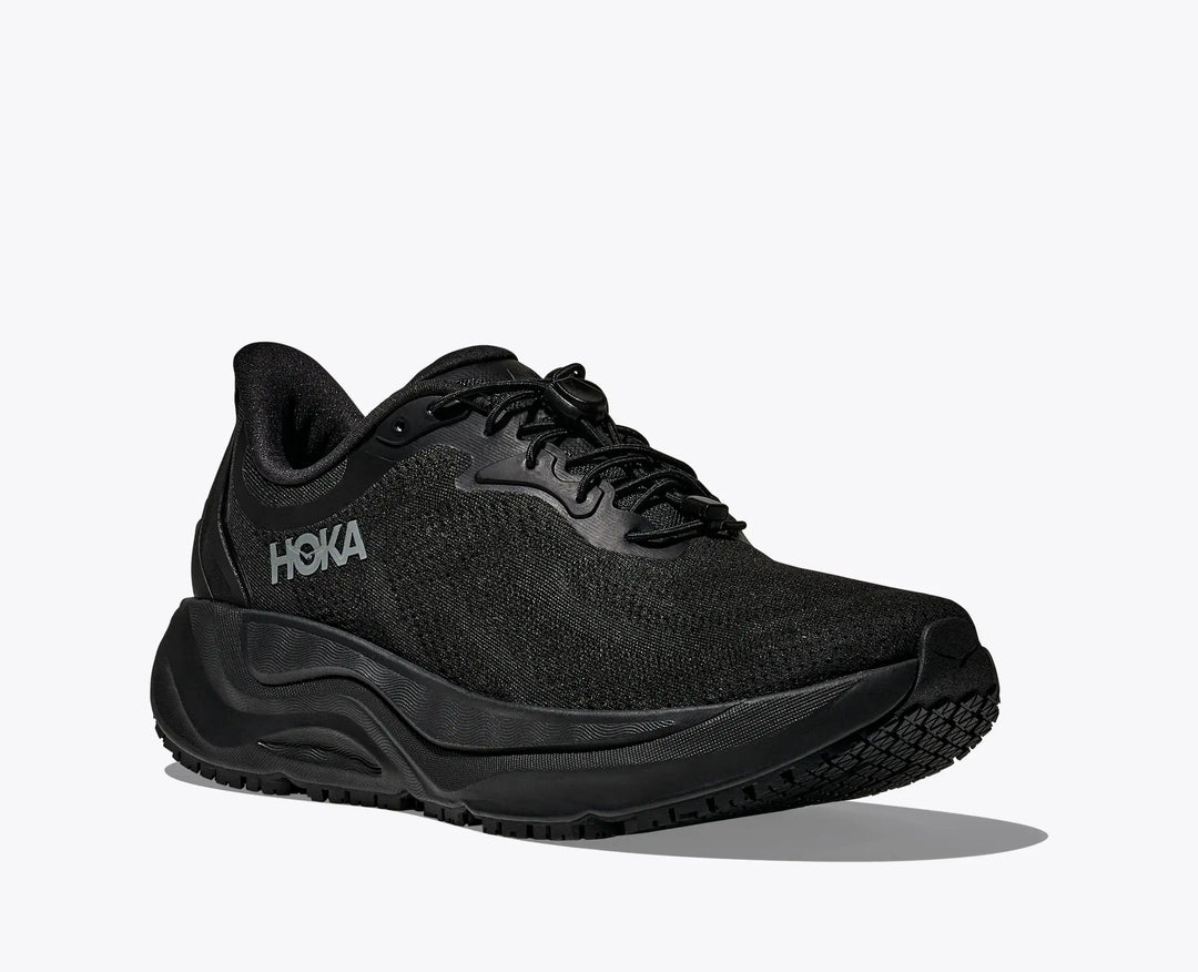 Hoka Women's Arahi Slip Resistant Black Black