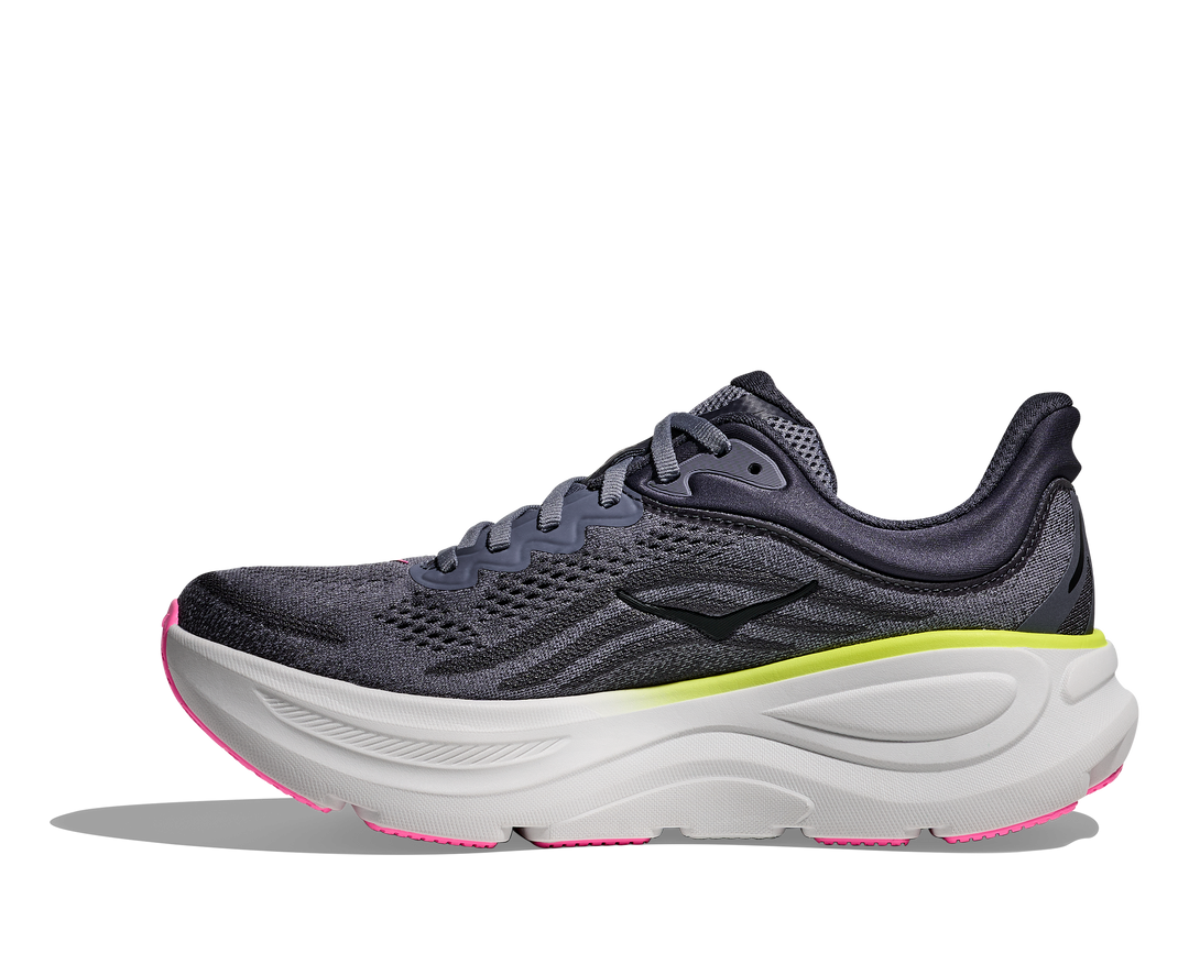 Hoka Women's Bondi 9 Charcoal Grey Grey Skies