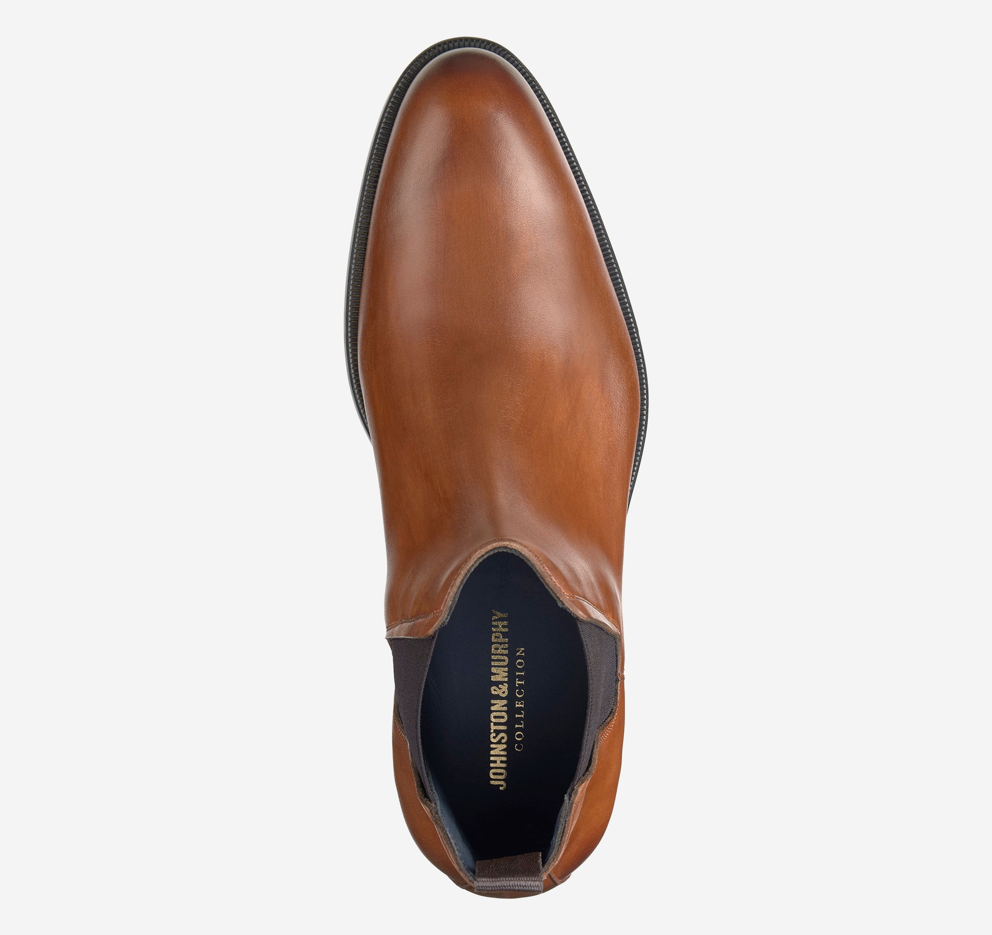 Johnston & Murphy Flynch Tan Italian Calfskin – Orleans Shoe Co.