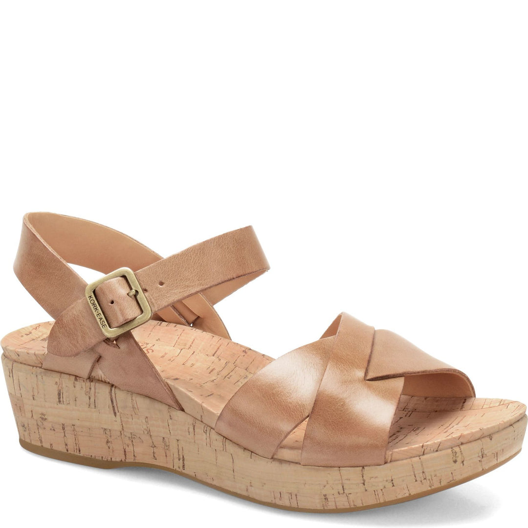 Kork Ease Women's Myrna 2.0 Brown (Golden Sand) Sandal - Orleans Shoe Co.
