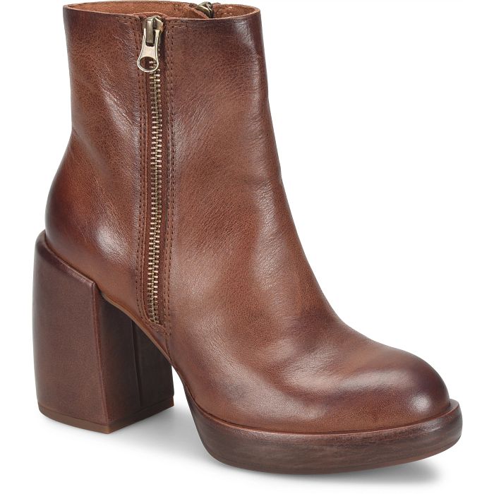 Kork Ease Women's Aime Rust Full Grain