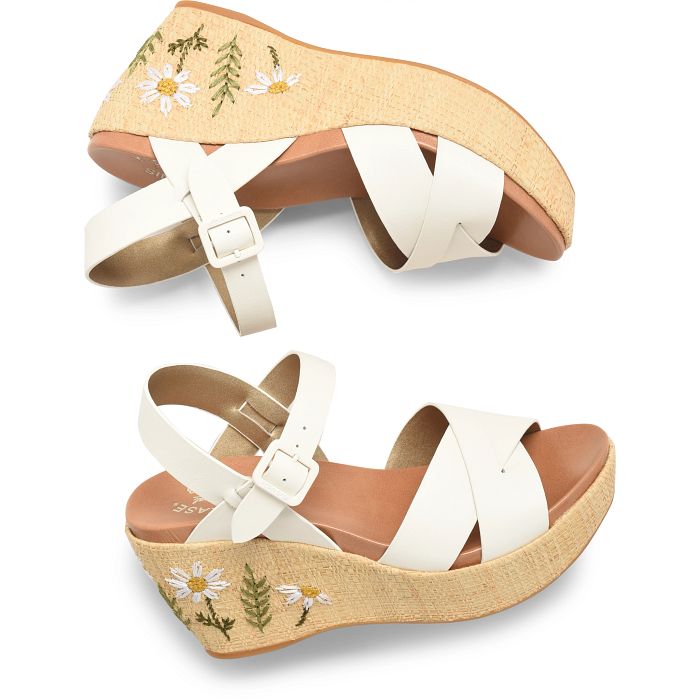 Kork Ease Women's Ava 2.0 Cream - Orleans Shoe Co.