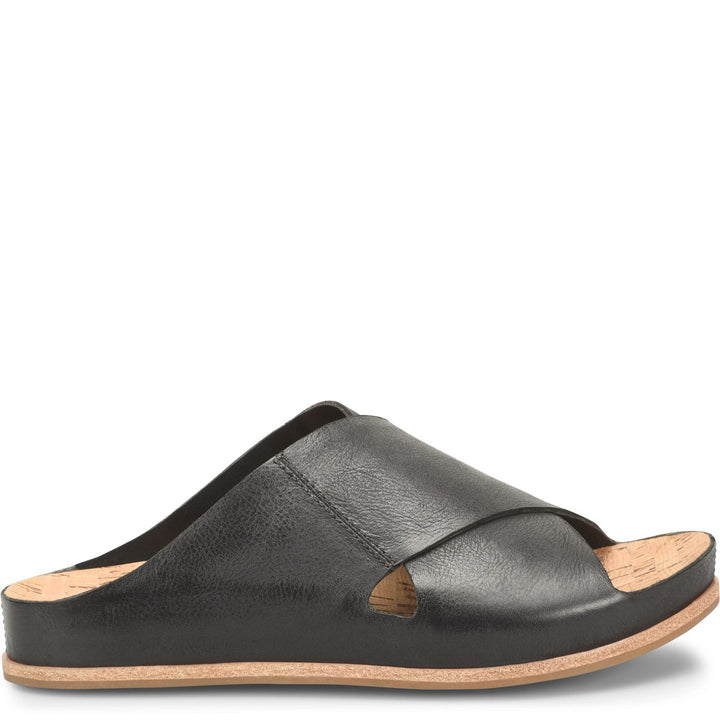 Kork Ease Women's Tutsi Crossband Black - Orleans Shoe Co.