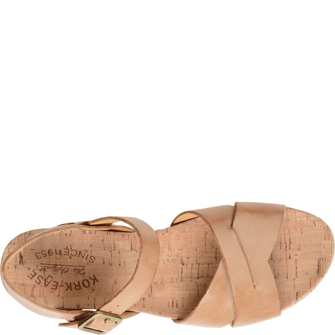 Kork Ease Women's Myrna 2.0 Brown (Golden Sand) Sandal - Orleans Shoe Co.