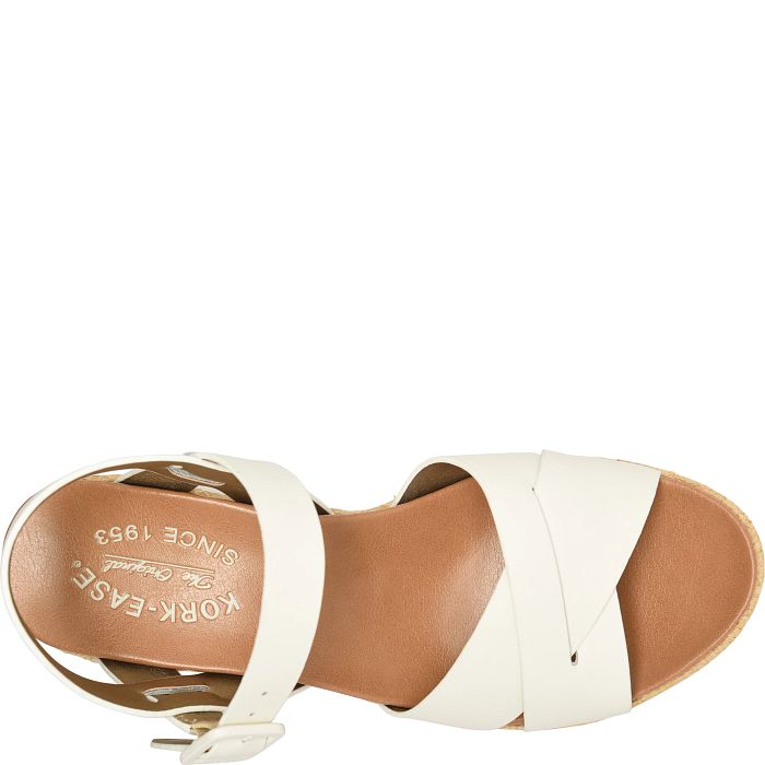 Kork Ease Women's Ava 2.0 Cream - Orleans Shoe Co.