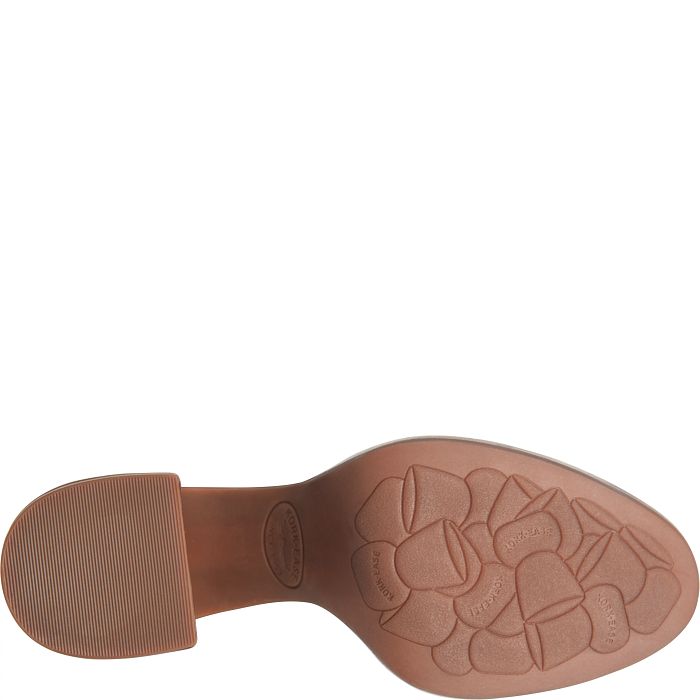 Kork Ease Women's Aime Rust Full Grain