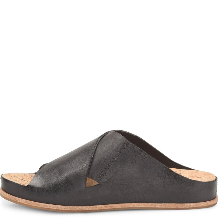 Kork Ease Women's Tutsi Crossband Black - Orleans Shoe Co.