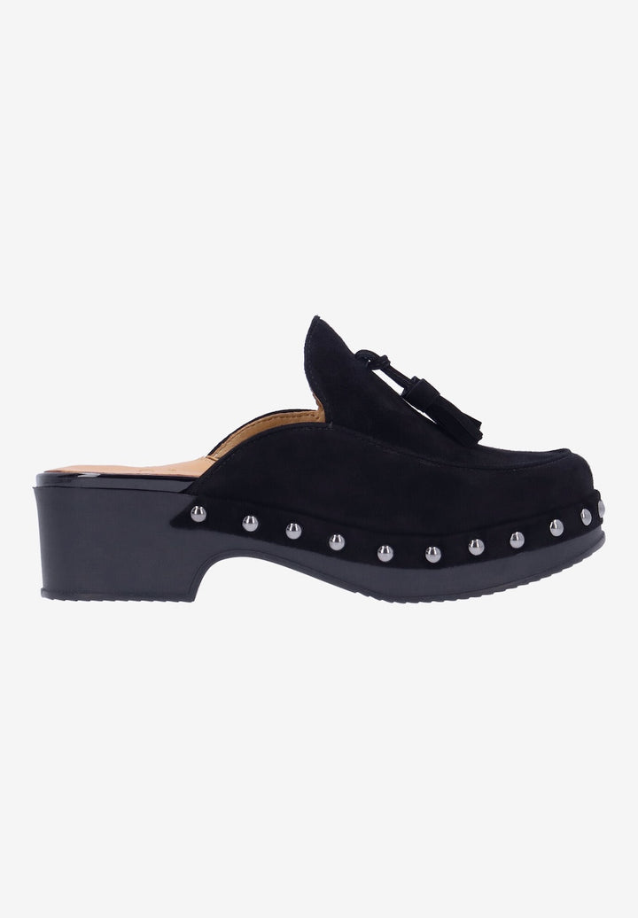 L'Amour Des Pieds Women's Gracen Black KidSuede - Orleans Shoe Co.