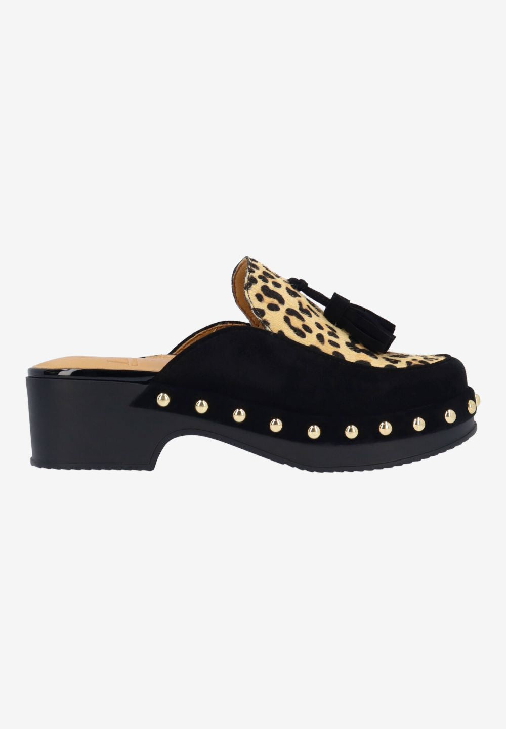 L'Amour Des Pieds Women's Gracen Black Brown Suede Hair On - Orleans Shoe Co.