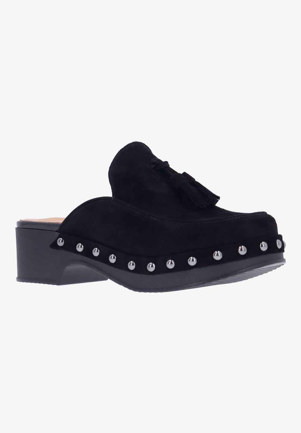 L'Amour Des Pieds Women's Gracen Black KidSuede - Orleans Shoe Co.