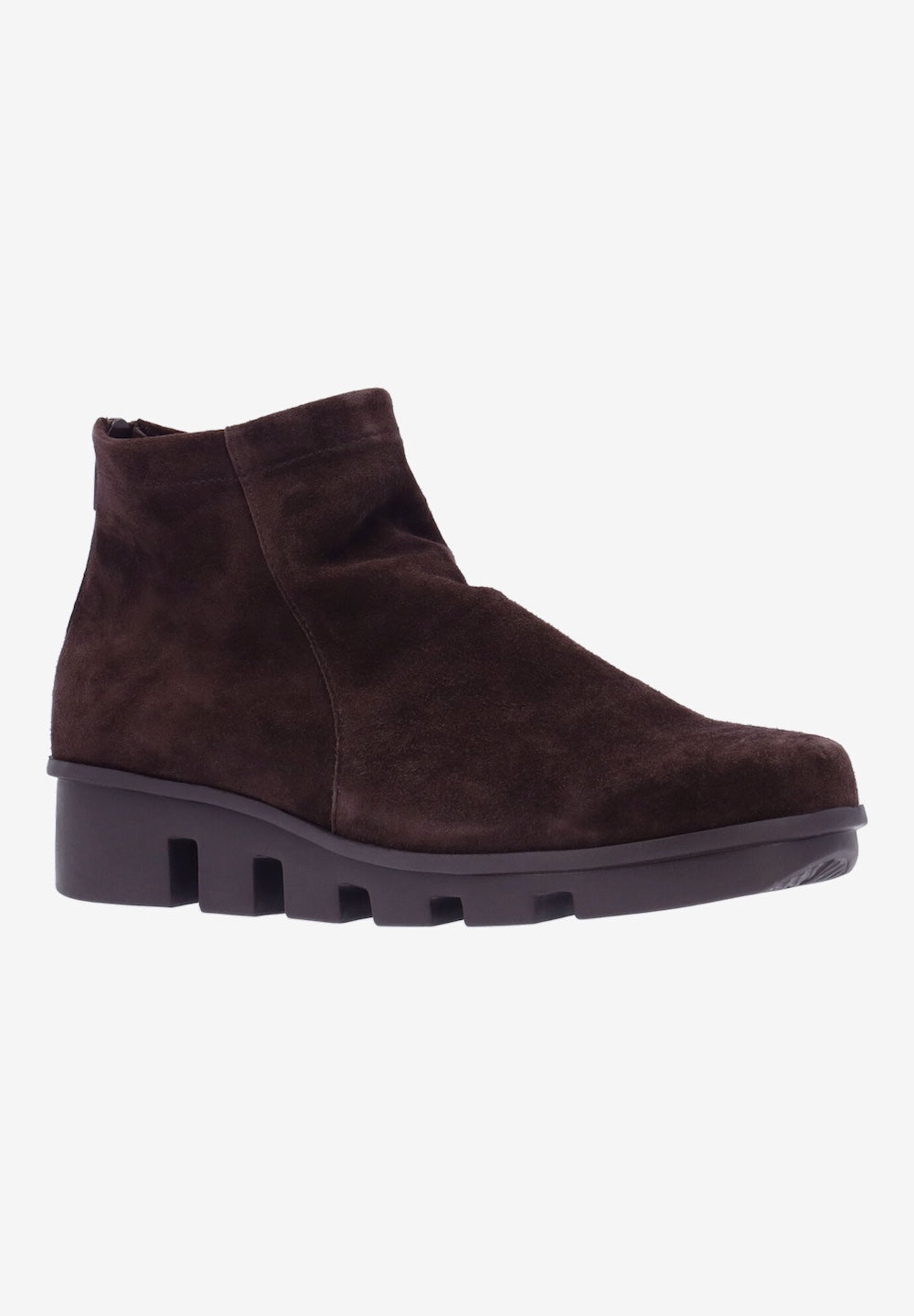 L'Amour Des Pieds Women's Hadirat Chocolate KidSuede - Orleans Shoe Co.