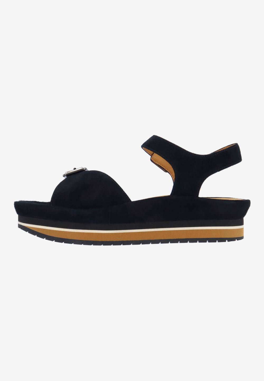 L'Amour Des Pieds Women's Vardant Black Kid Suede