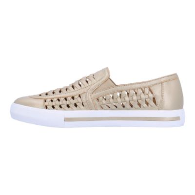 L'Amour Des Pieds Women's Karsha Platino Met Nappa