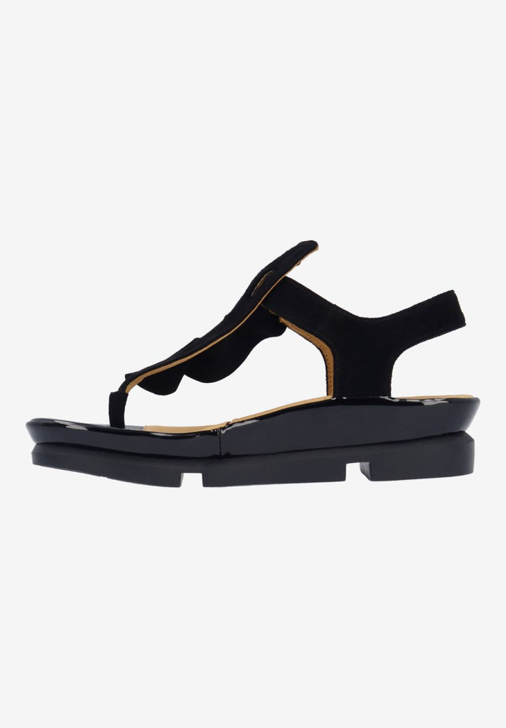 L'Amour Des Pieds Women's Vendala Black Kidsuede - Orleans Shoe Co.