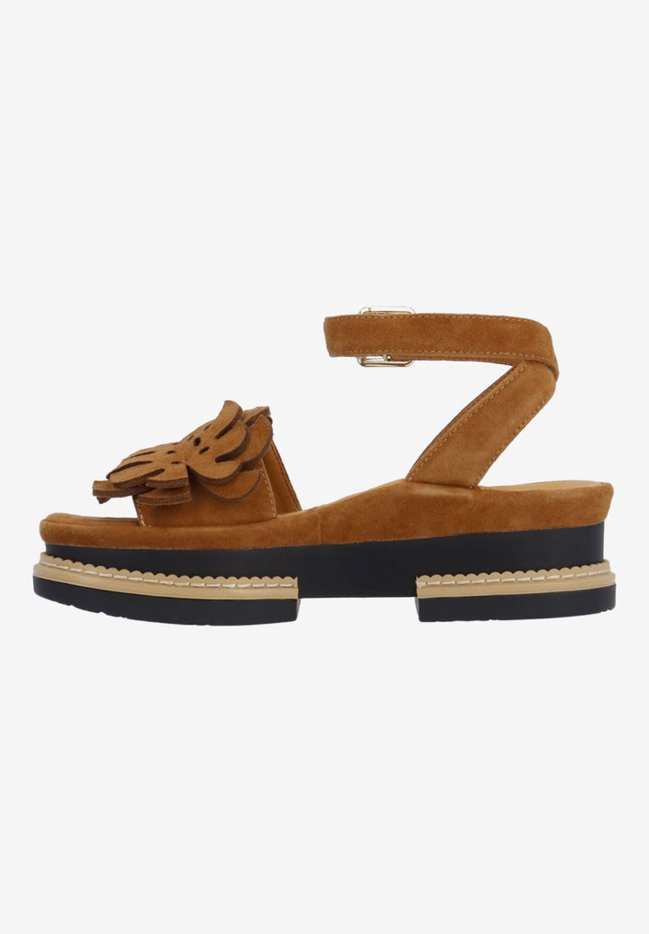 L'Amour Des Pieds Women's Alaric Coffee Kidsuede - Orleans Shoe Co.