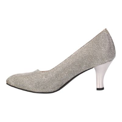 L'Amour Des Pieds Women's Bamelle Pewter Dance Glitter