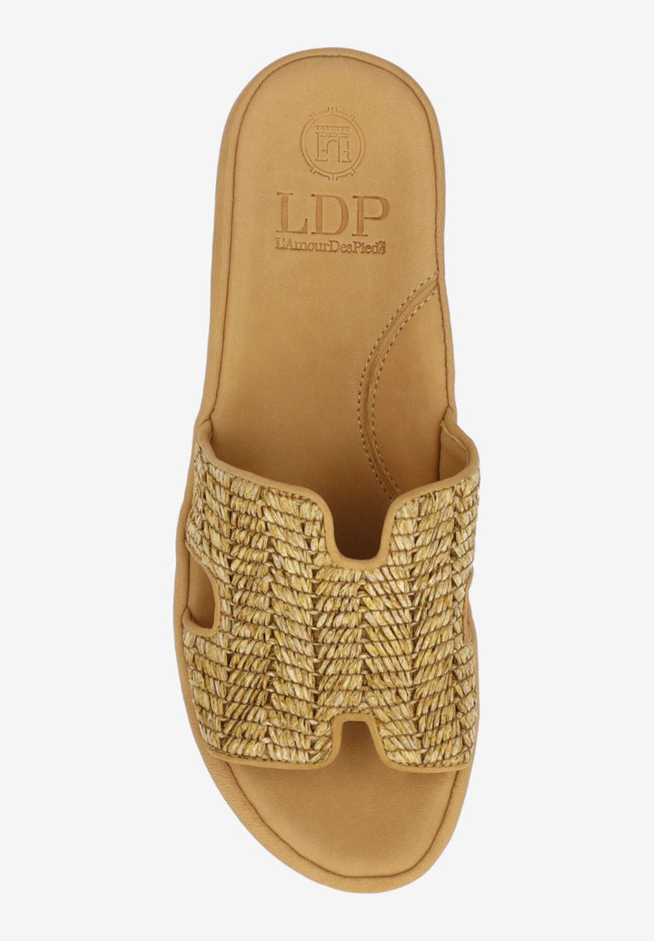 L'Amour Des Pieds Women's Catiana Natural Raffia - Orleans Shoe Co.