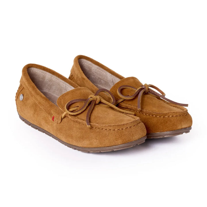 Minnetonka Women's Loafer Moc Brown - Orleans Shoe Co.