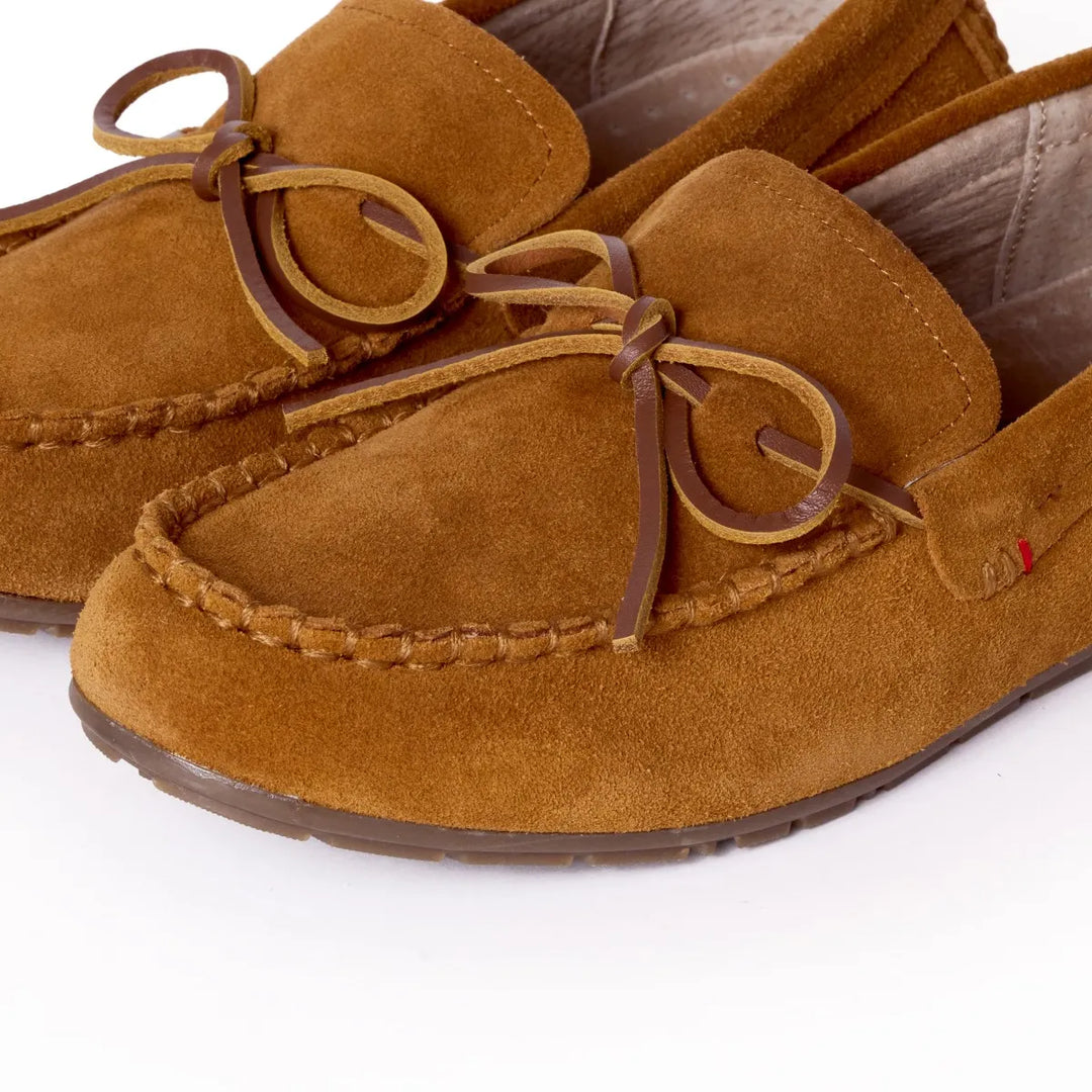 Minnetonka Men's Loafer Moc Brown - Orleans Shoe Co.