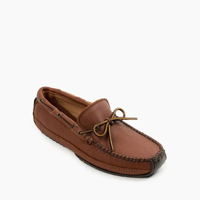 Minnetonka Men's Moosehide Weekender Carmel - Orleans Shoe Co.