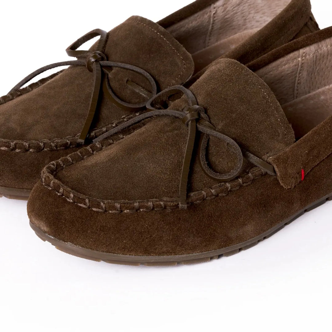 Minnetonka Men's Loafer Moc Autumn Brown - Orleans Shoe Co.