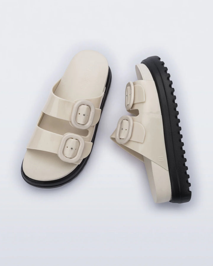 Melissa Women's Cozy Platform Black Beige