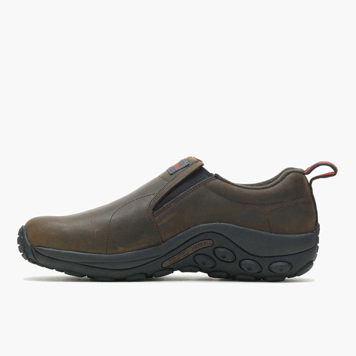 Merrell Men's Jungle Moc Leather Slip Resistant Work Shoe Espresso - Orleans Shoe Co.