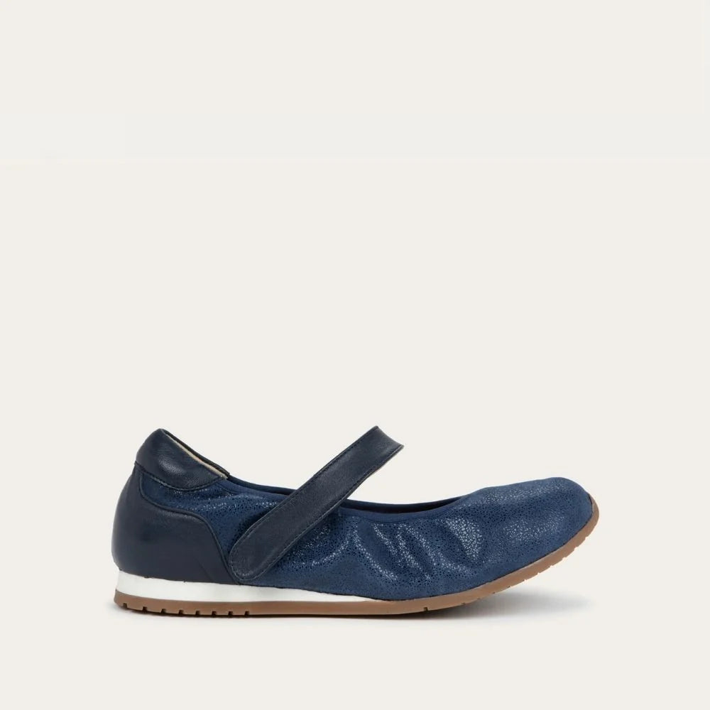 Naot Women's Pure Sapphire Speckled Suede Combo - Orleans Shoe Co.