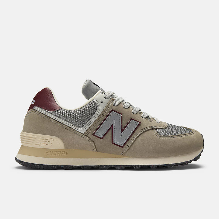 New Balance Unisex U574SKB Brown Red