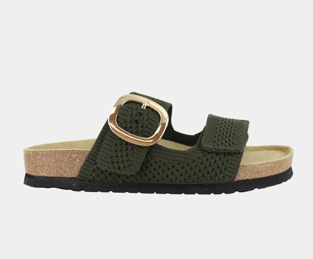 Naot Women's Miami Olive Knit Fabric - Orleans Shoe Co.