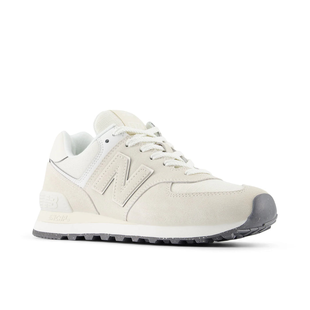 New Balance Women's WL574RBL Beige White - Orleans Shoe Co.
