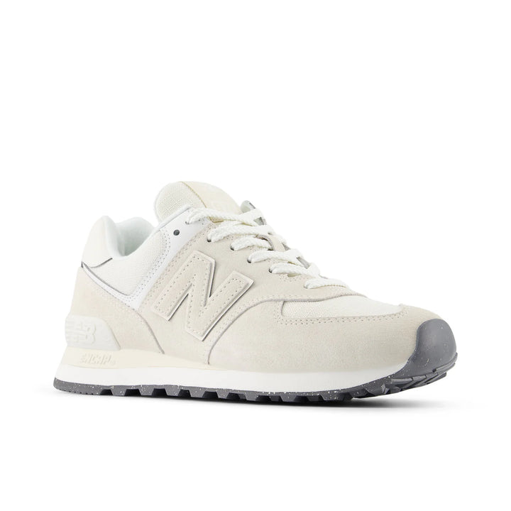New Balance Women's WL574RBL Beige White - Orleans Shoe Co.