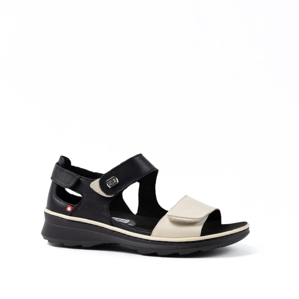 NexGrip Canada Women's Clara Black Off White - Orleans Shoe Co.