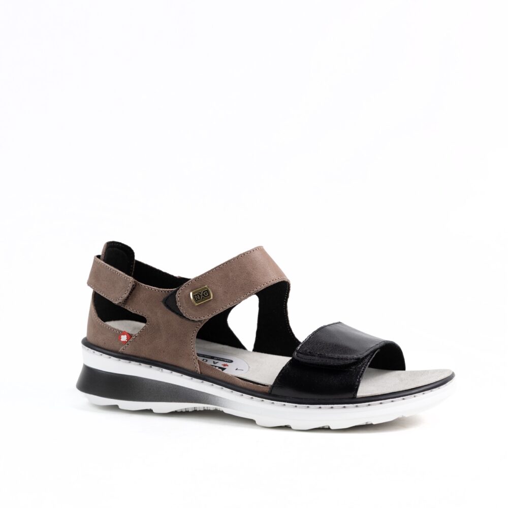 NexGrip Canada Women's Clara Cognac Black - Orleans Shoe Co.