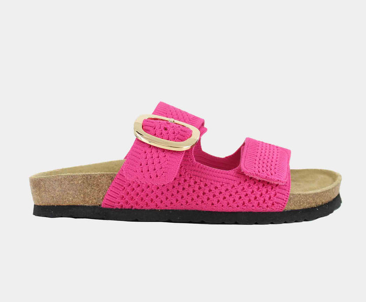 Naot Women's Miami Fuschia Knit Fabric - Orleans Shoe Co.