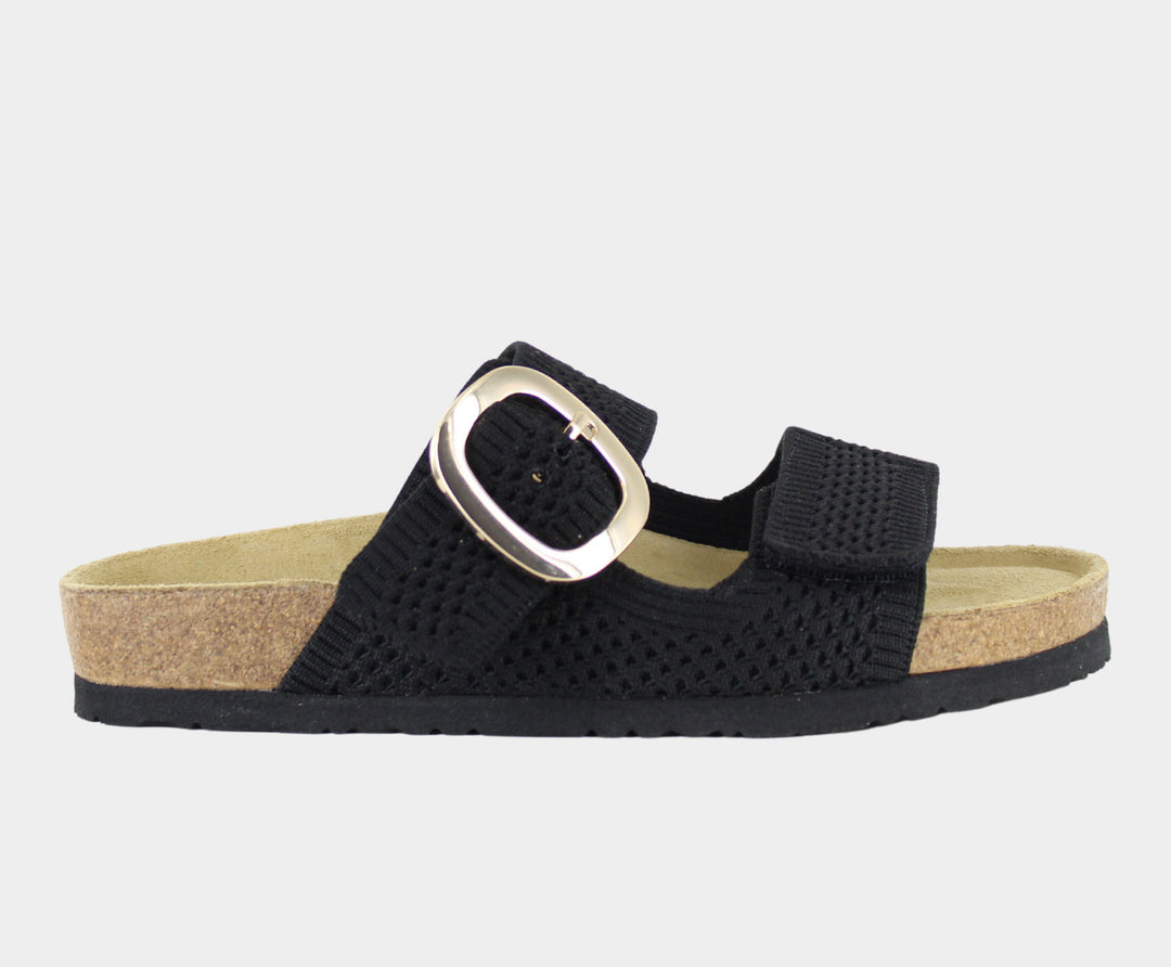 Naot Women's Miami Black Knit Fabric - Orleans Shoe Co.