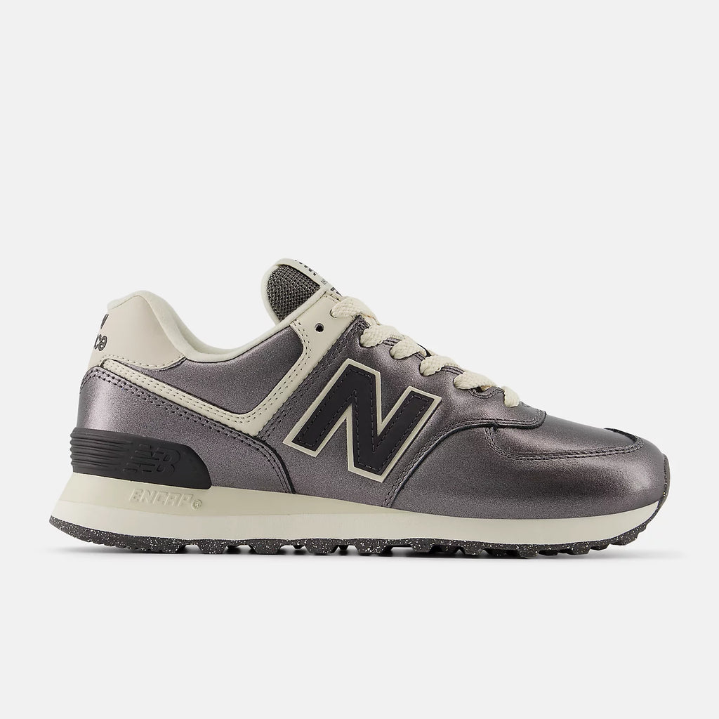 New Balance Women's WL574MGS Brown Black – Orleans Shoe Co.